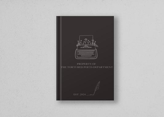 The Tortured Poets Department Hardcover Journal | TTPD The Anthology Journal | Swiftie Journal- Taylor swift inspired Notebook (THE ANTHOLOGY)