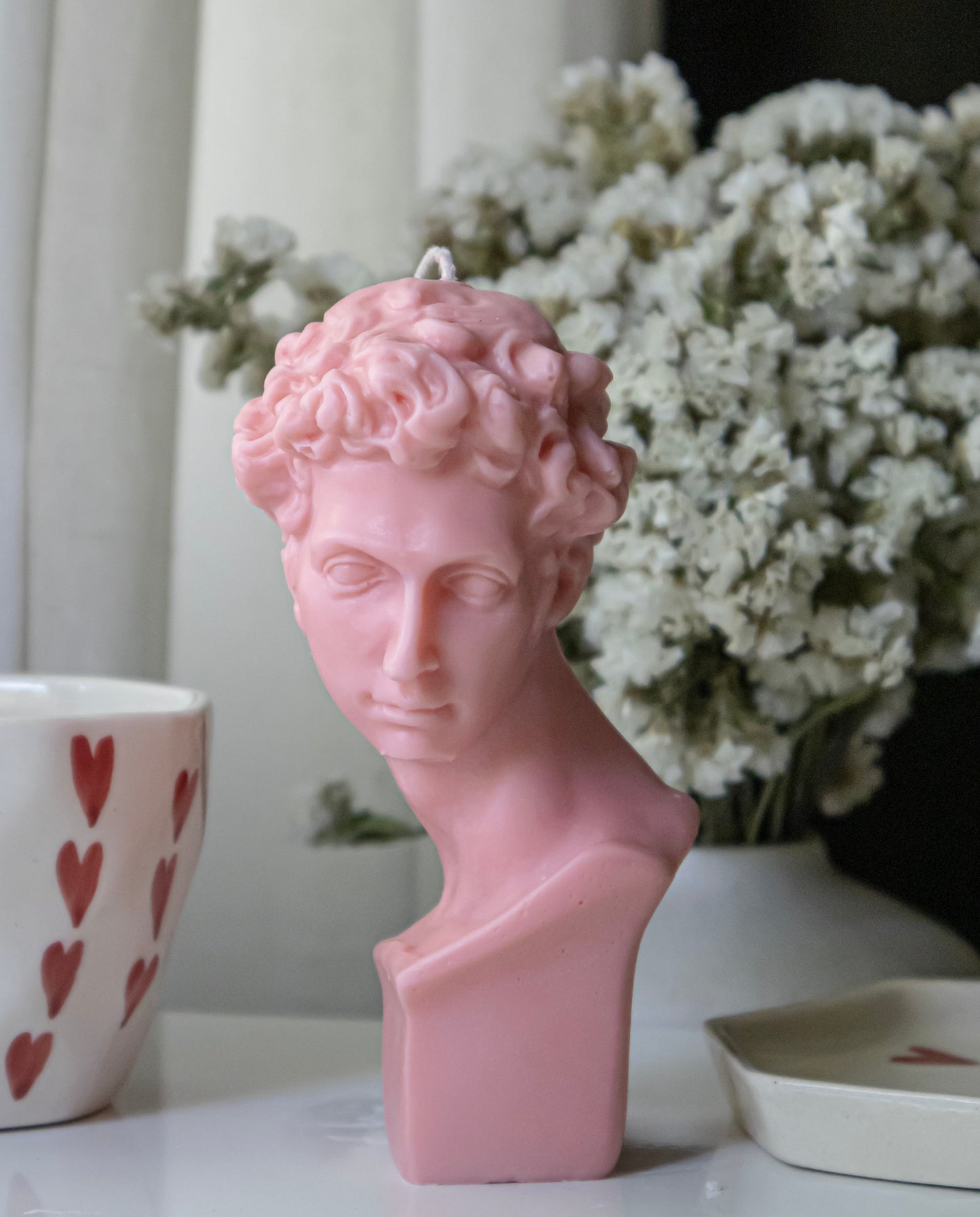 Apollo Greek Sculpture Candle