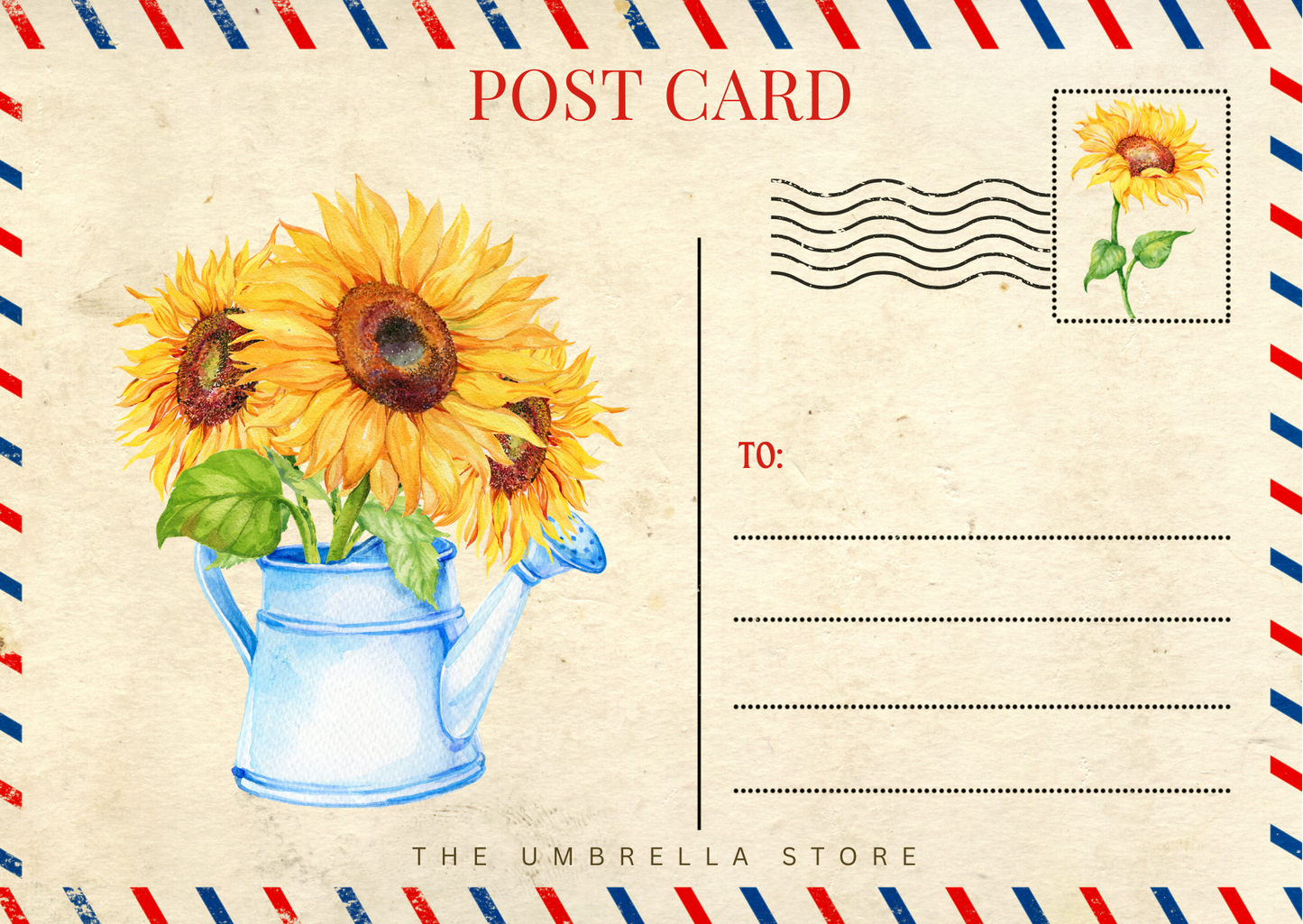Sunflower Bliss Postcard