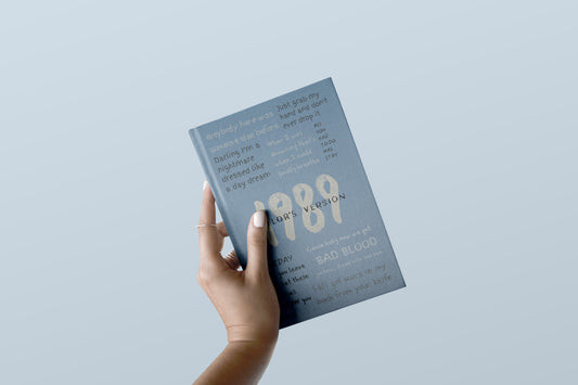 1989 Taylor's Version Hardcover Journal | 1989TV Journal | Swiftie Journal- Taylor swift inspired Notebook