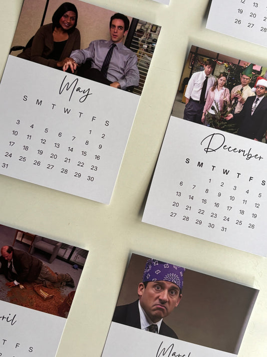 2026 THE OFFICE themed Desk Calendar (LIMITED EDITION)
