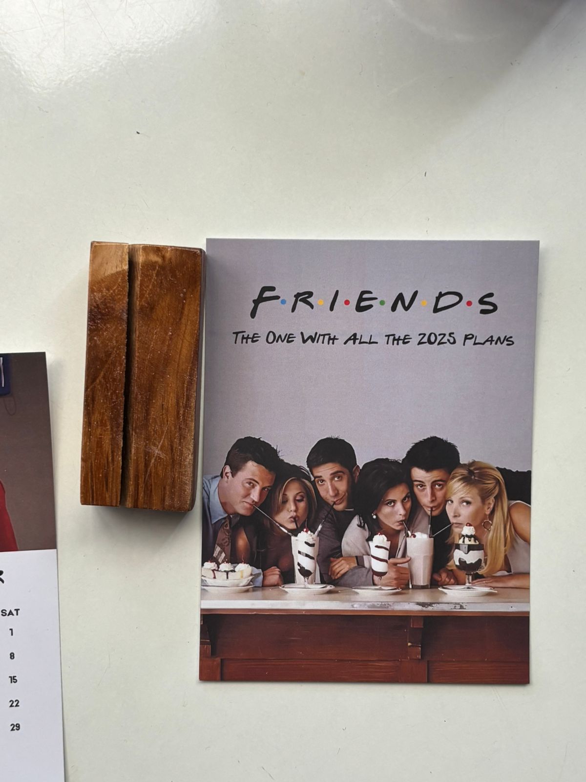 2025 FRIENDS themed Desk Calendar (LIMITED EDITION)