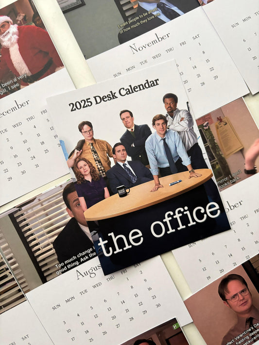 2025 THE OFFICE themed Desk Calendar (LIMITED EDITION)