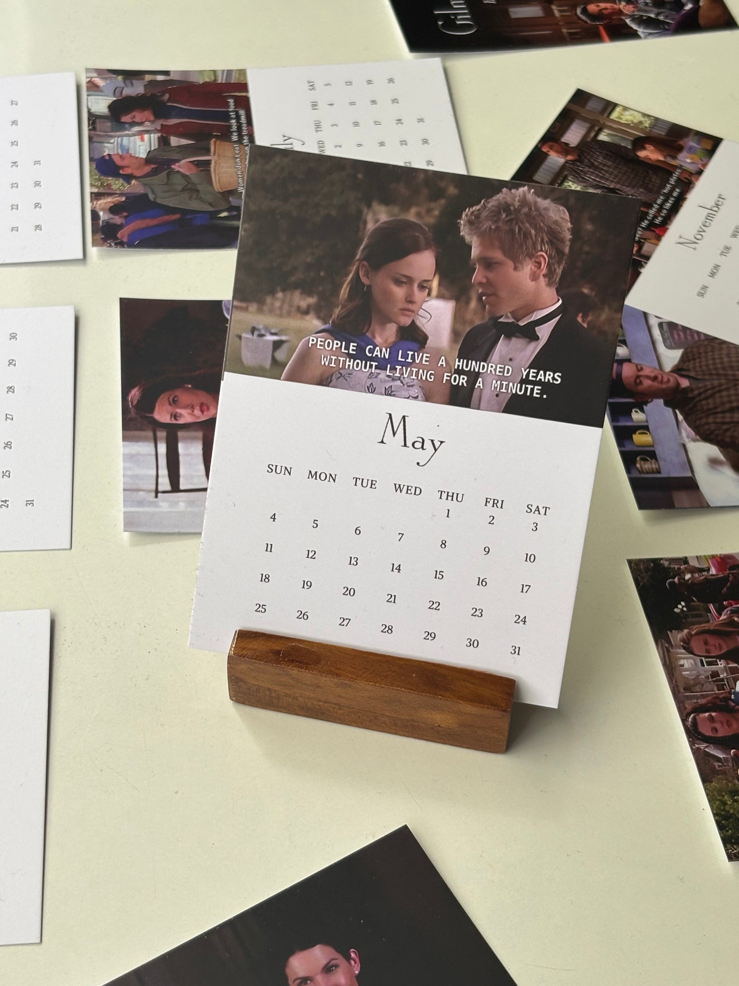 2025 Gilmore girls themed Desk Calendar (LIMITED EDITION)
