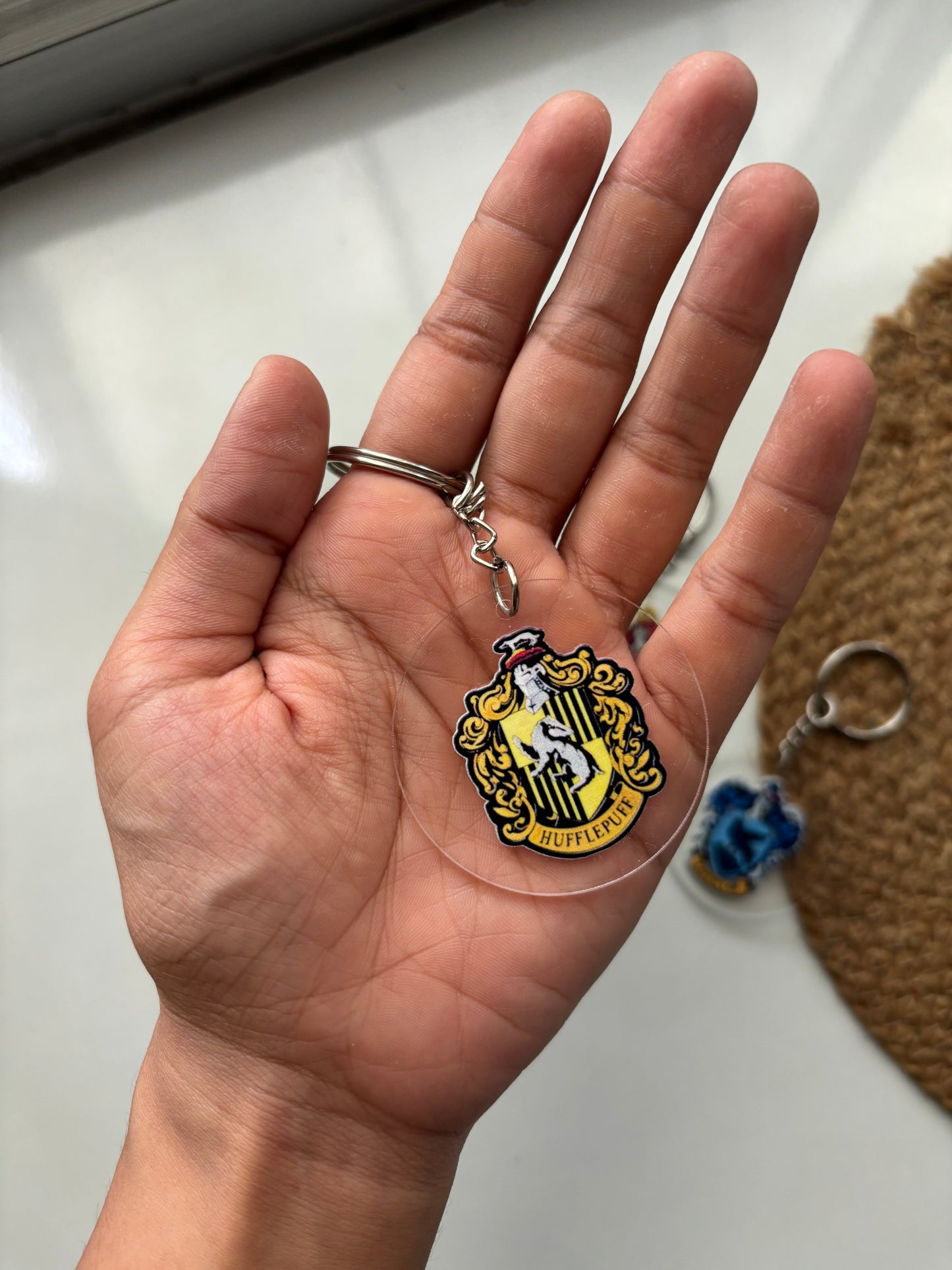 Harry Potter Keychain | Hogwarts House keychain -1pc