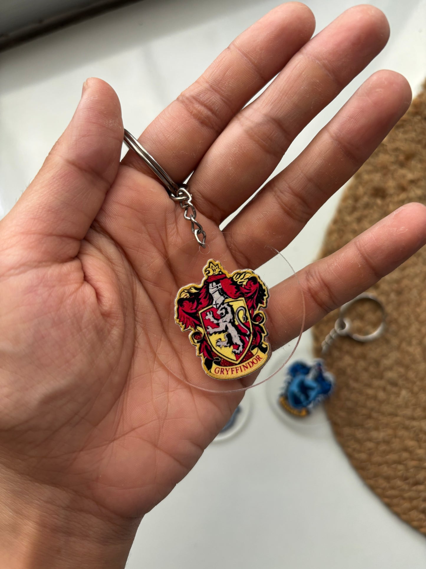 Harry Potter Keychain | Hogwarts House keychain -1pc