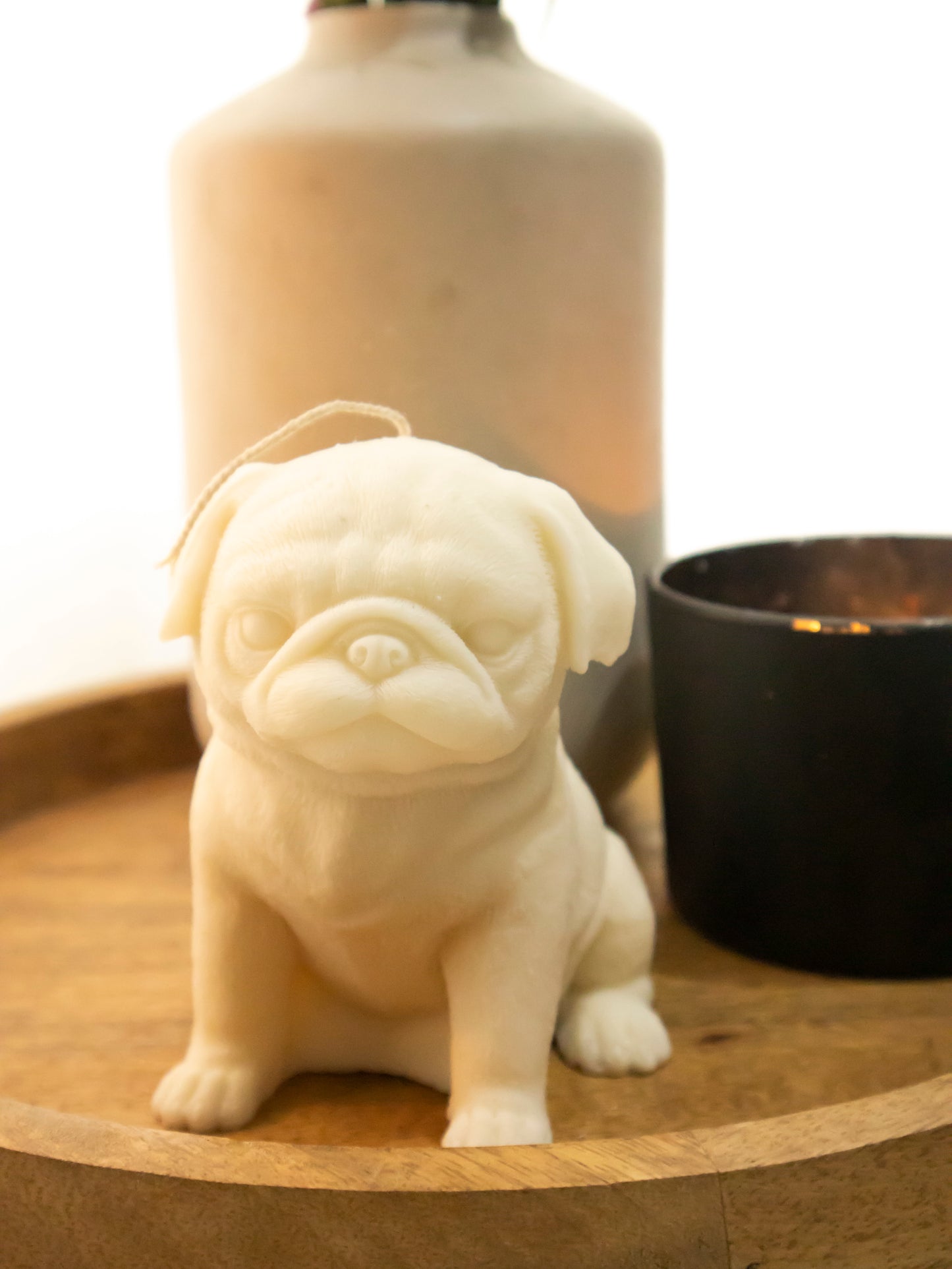 Puppy candle- Pug