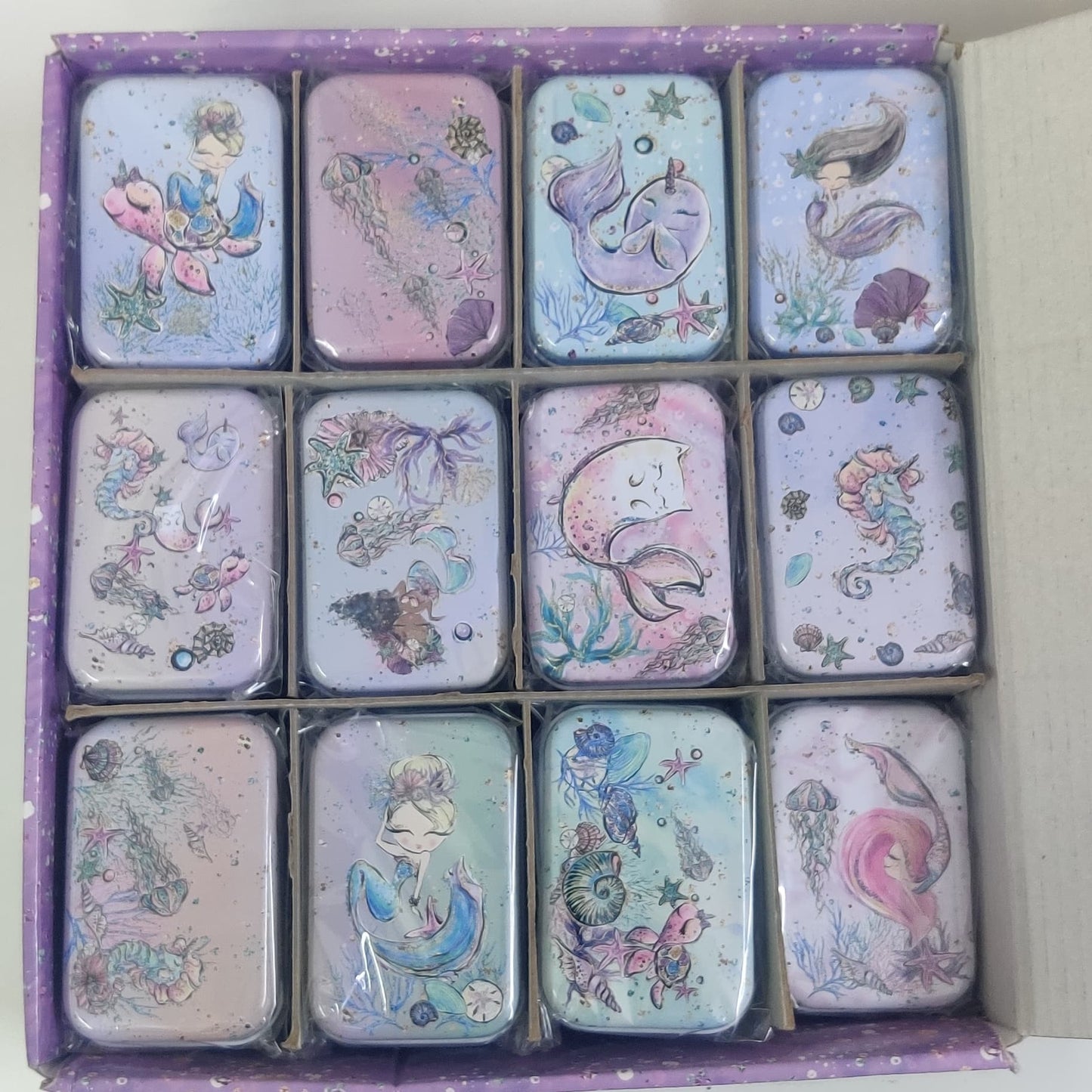 Mini Mermaid Tin box - The Umbrella store