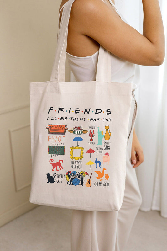 FRIENDS Themed Tote bag| FRIENDS MERCHANDISE