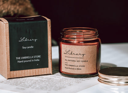 Library Scented candle - The Umbrella store
