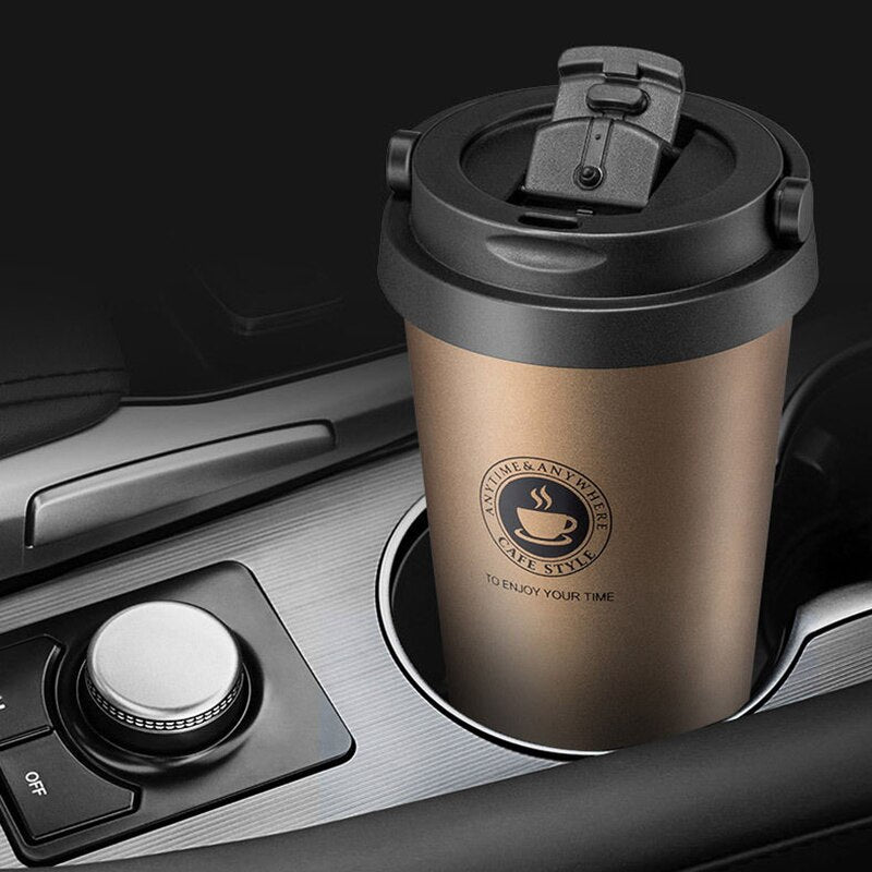 Stainless Steel Tumbler with lid - The Umbrella store