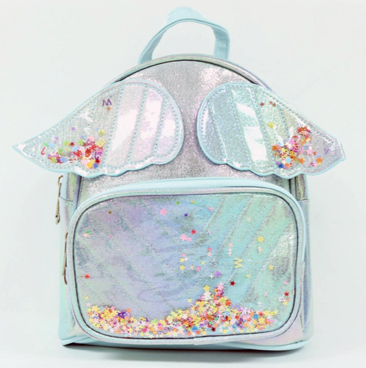 Angel Wings Backpack - BLUE - The Umbrella store