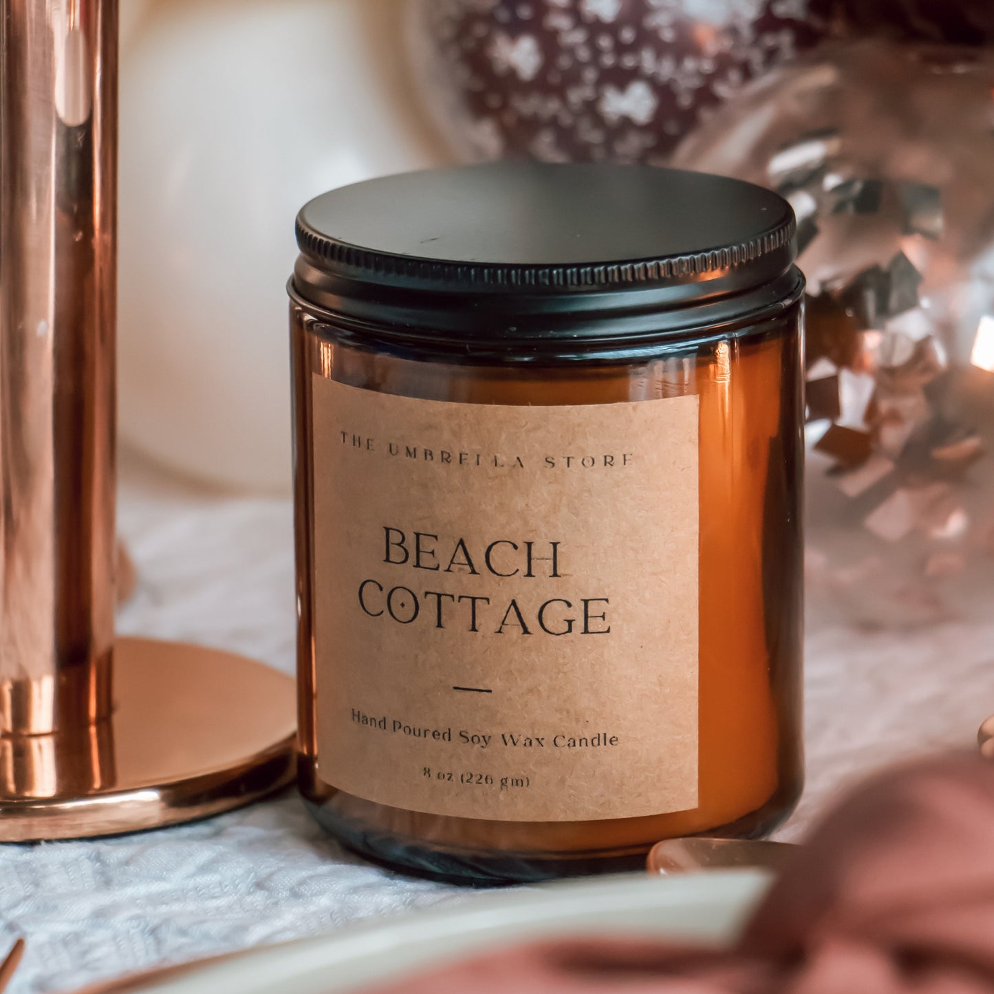Beach cottage scented candle