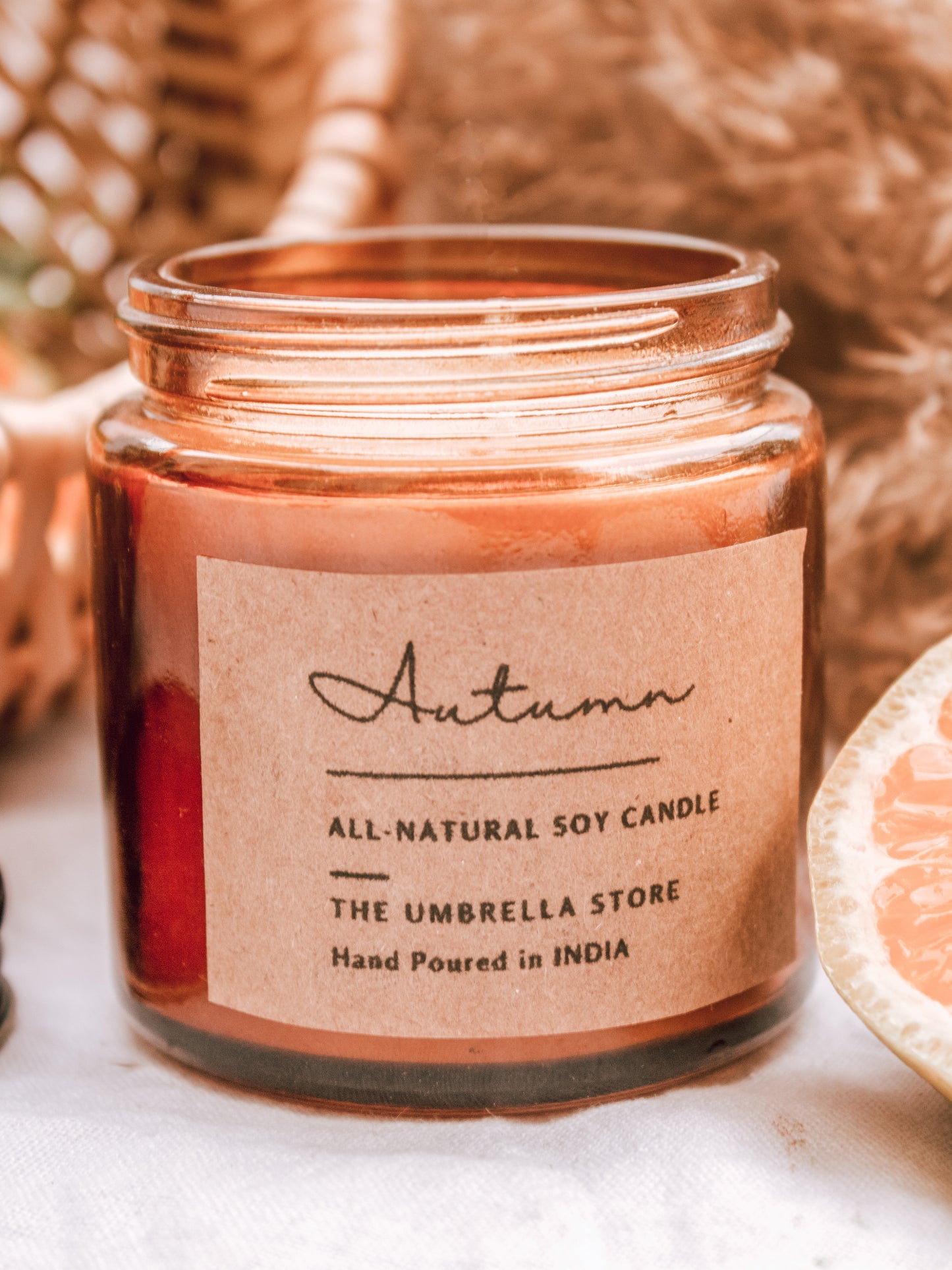 Autumn Scented candle - The Umbrella store