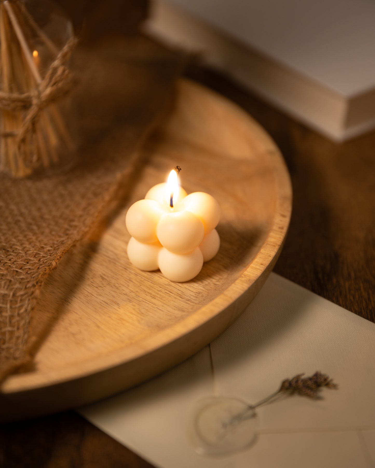 Mini bubble candles- Set of 6 - The Umbrella store