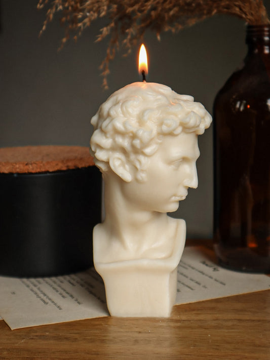 Big Apollo Sculpture Candle - The Umbrella store