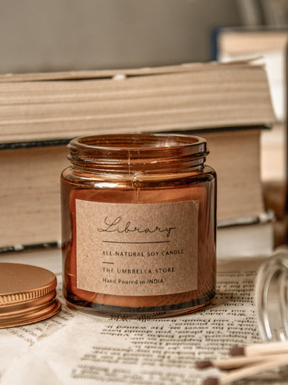 Library Scented candle - The Umbrella store