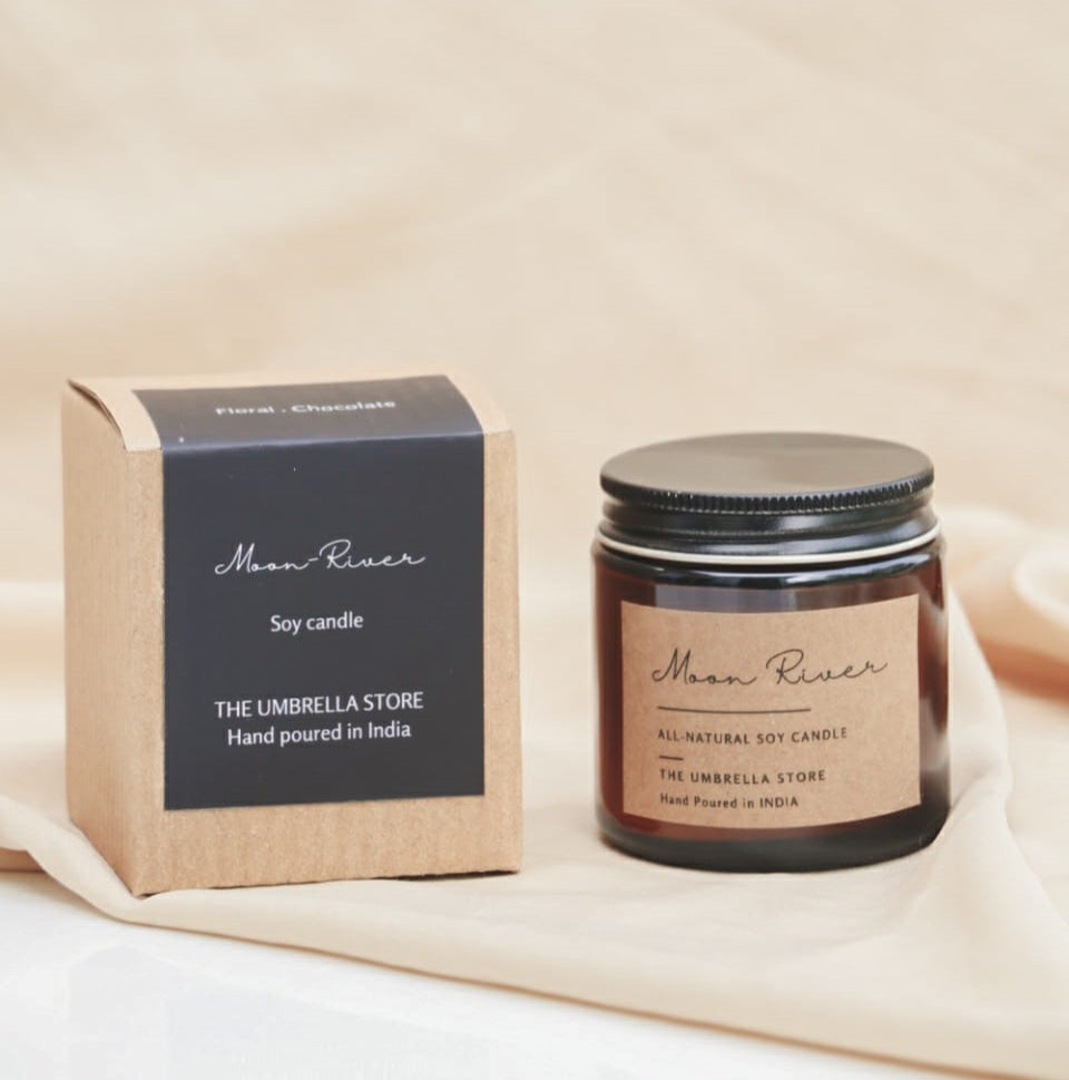 Moon-river Scented Soy candle - The Umbrella store