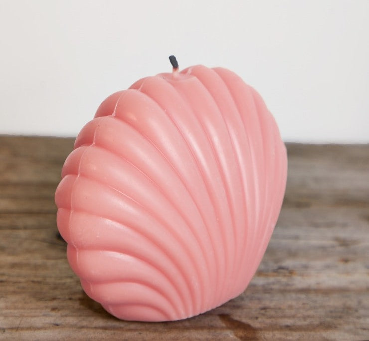 Pink Sea shell candle - The Umbrella store