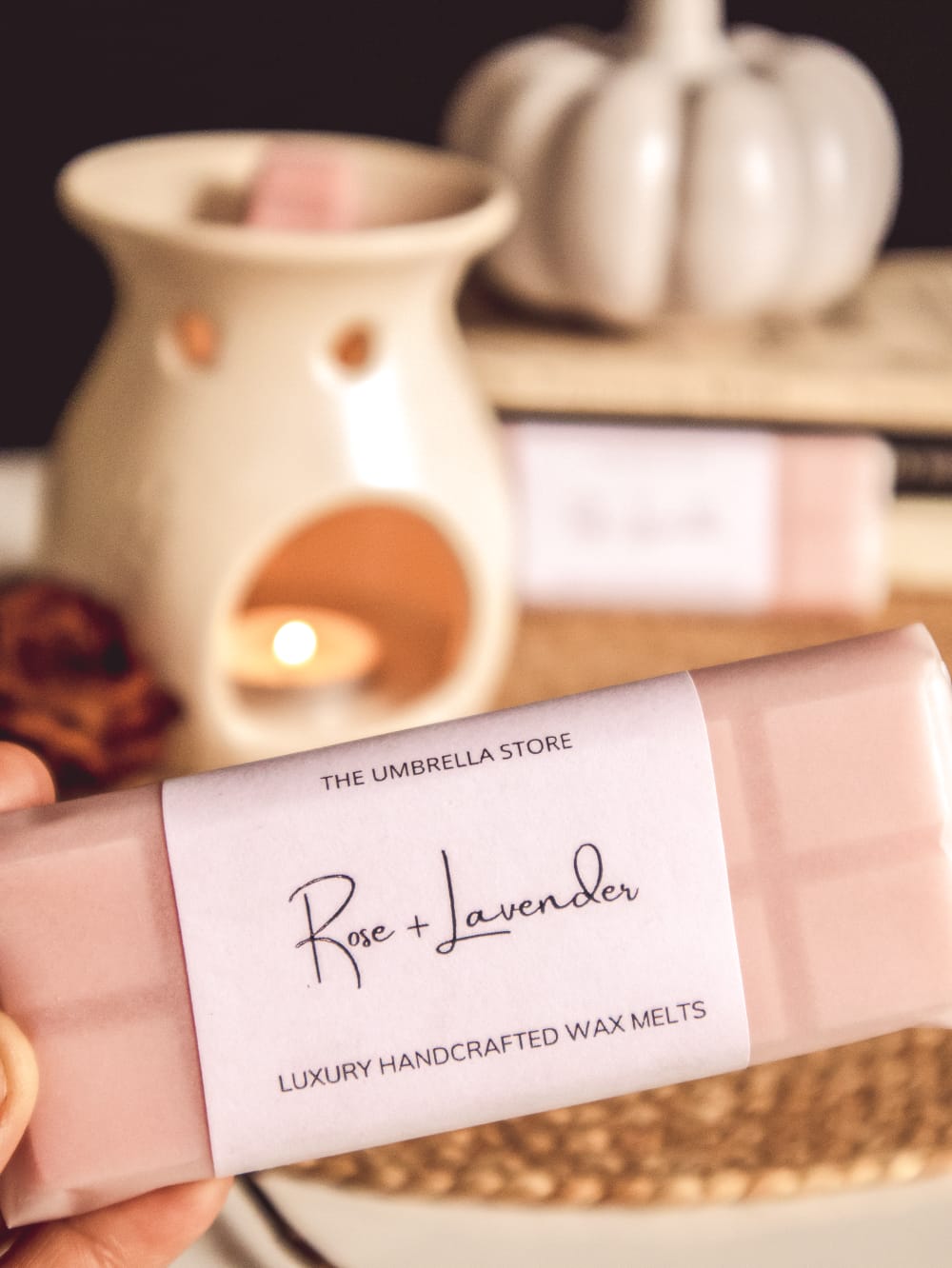 Rose+Lavender Snap Bar Wax Melts - The Umbrella store