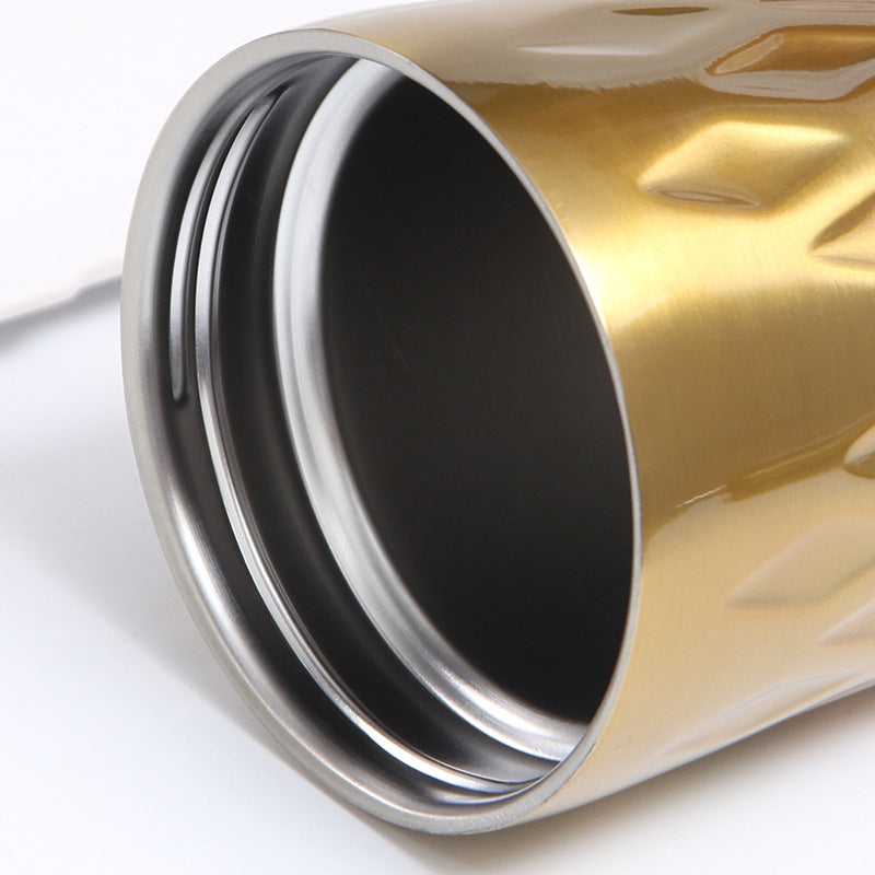 Stainless Steel Tumbler with Straw - The Umbrella store