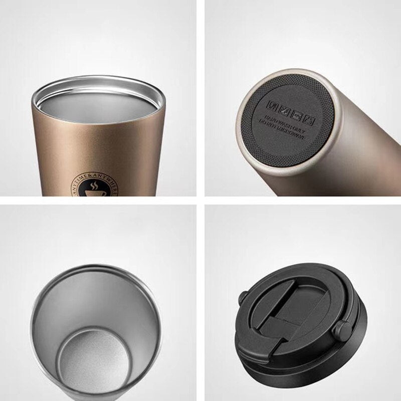 Stainless Steel Tumbler with lid - The Umbrella store