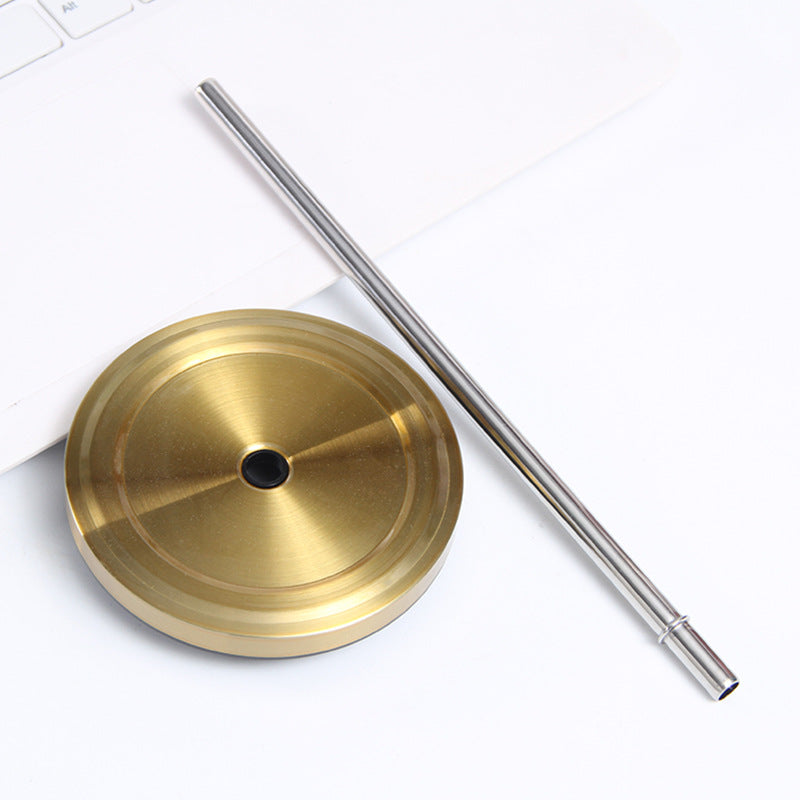Stainless Steel Tumbler with Straw - The Umbrella store