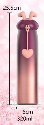 Bunny Girl Stainless Steel Bottle - The Umbrella store