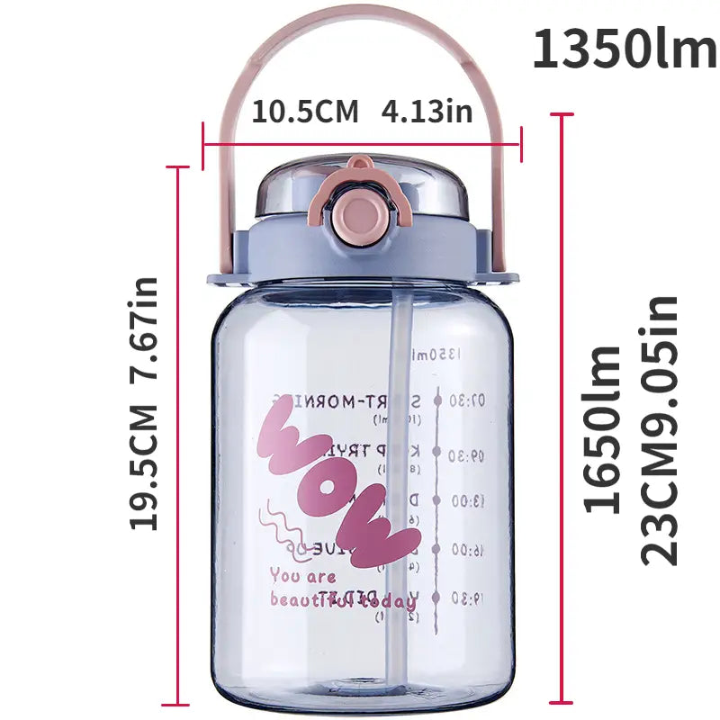 Jumbo Sipper Water Bottle- 1.6L