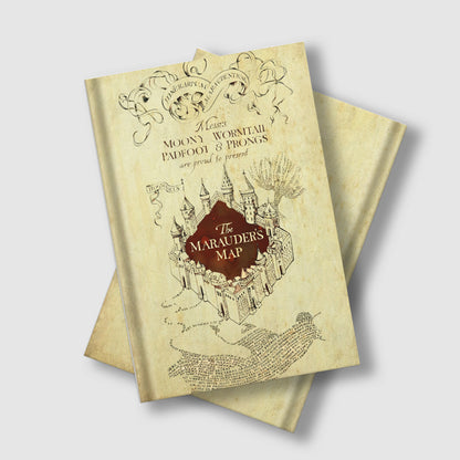 Marauder's map journal- Harry Potter Hardcover Notebook