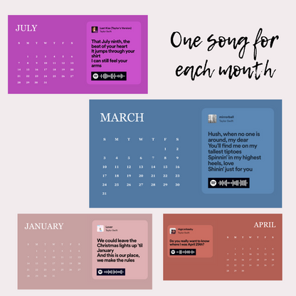 2024 Taylor's Version Desk Calendar