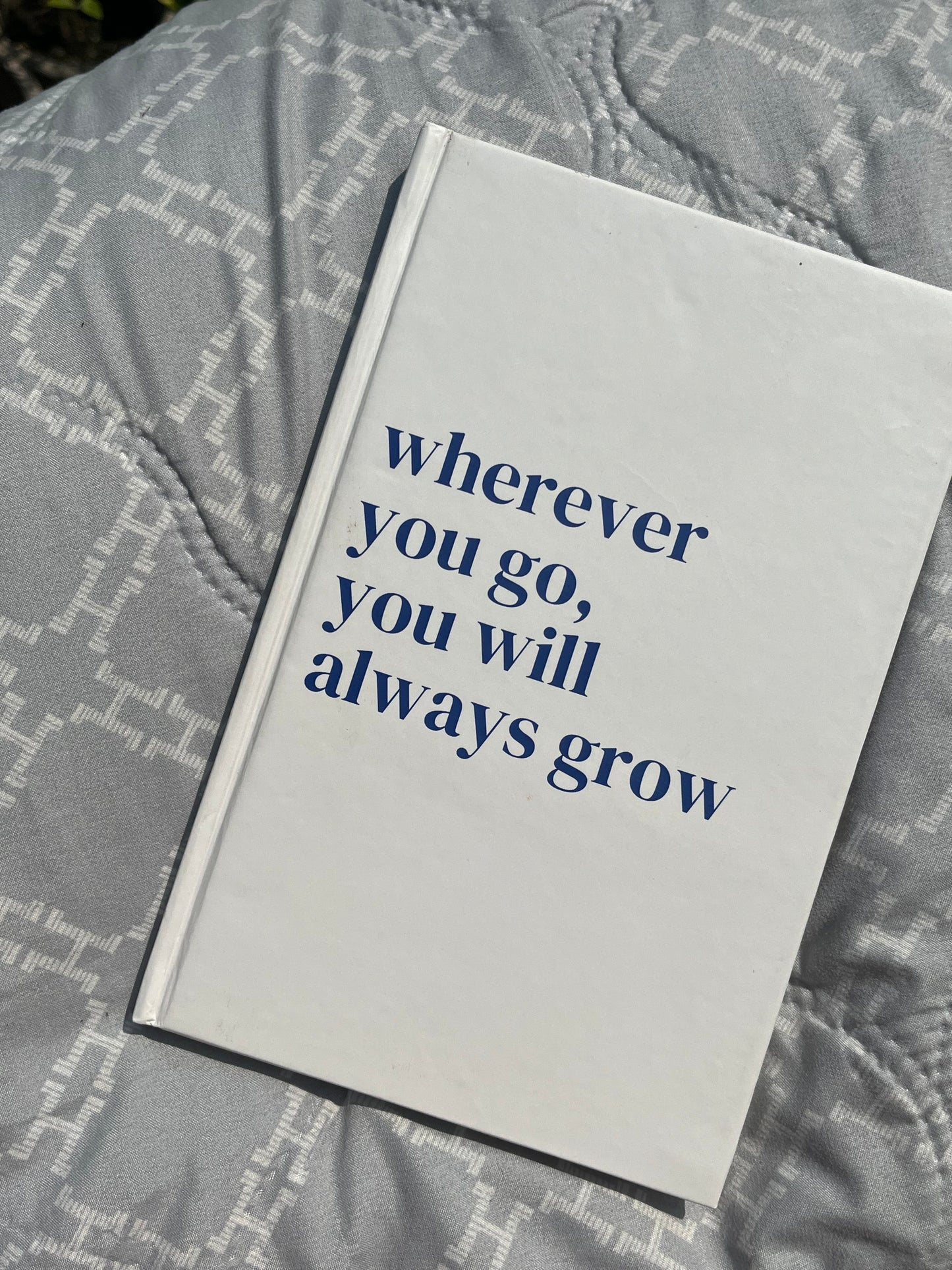 Wherever  you go you’ll always grow
