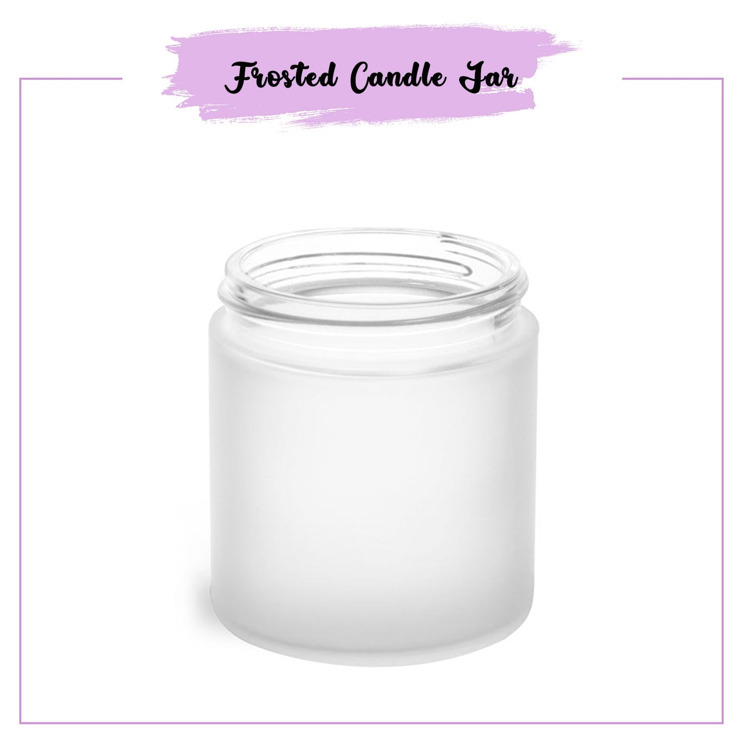 Frosted Jars- 100ml | Set of 2
