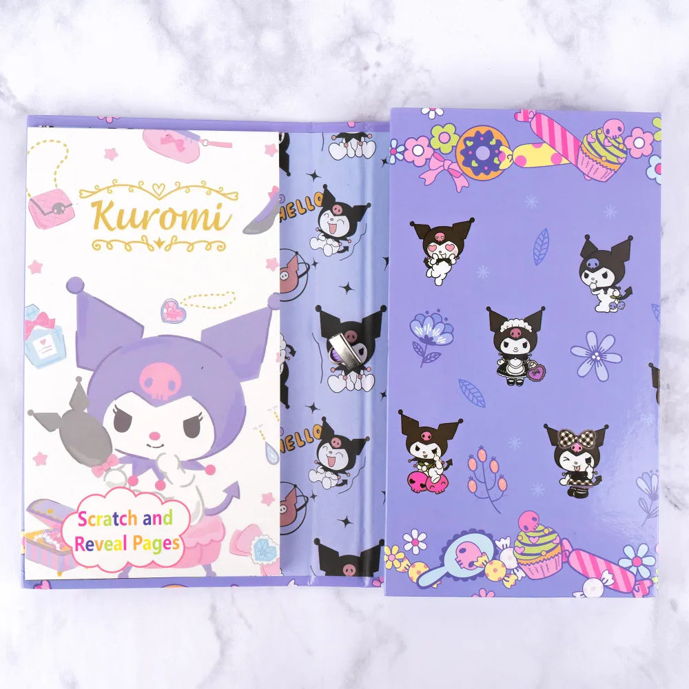 Kuromi Colouring Book Set
