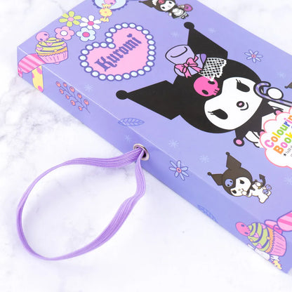 Kuromi Colouring Book Set