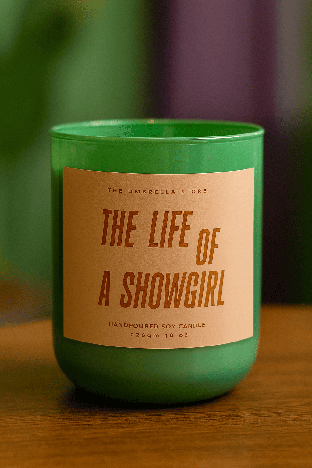 Showgirl candle