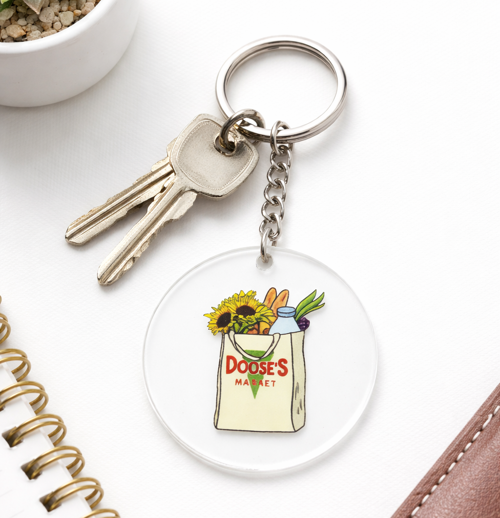 Doose's Market Keychain | Gilmore girls keychain -1pc