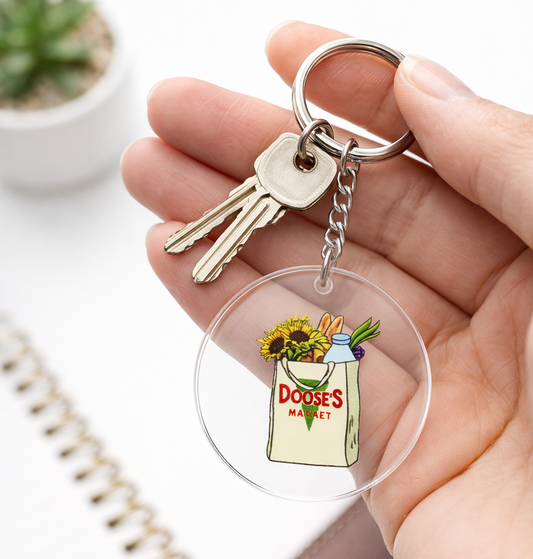 Doose's Market Keychain | Gilmore girls keychain -1pc