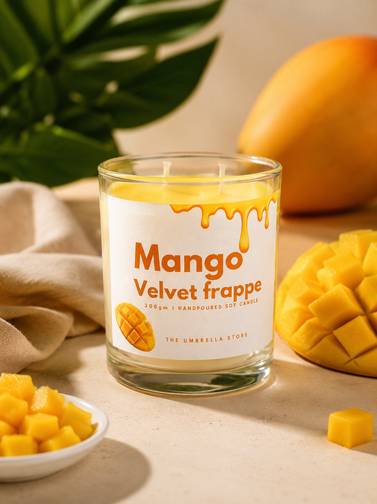 Mango Velvet Frappe | Dessert-Inspired Soy Candle