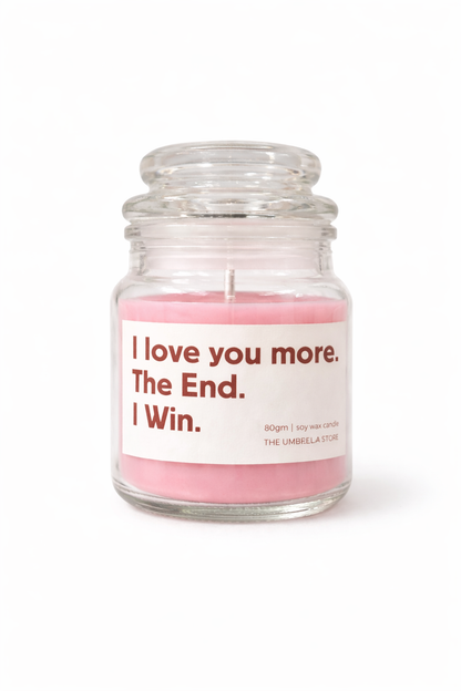 Cheeky Love candles- 80gms | Scented candles- Valentines gift collection