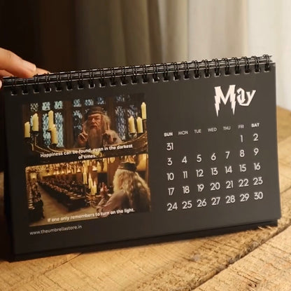 2026 Harry potter themed desk calendar