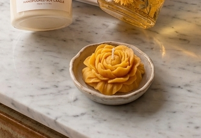 Sunflower Gift Box – Candle, Journal, Glass Cup
