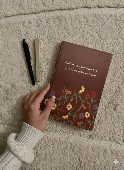 You're on your own kid Hardcover Journal | Acoustic set version Journal | Limited Edition Swiftie Journal- Taylor swift inspired Notebook )