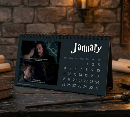 2026 Harry potter themed desk calendar