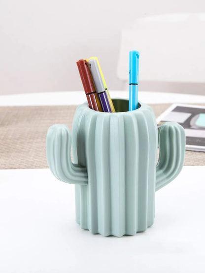Cactus pen stand