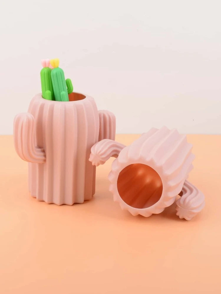 Cactus pen stand