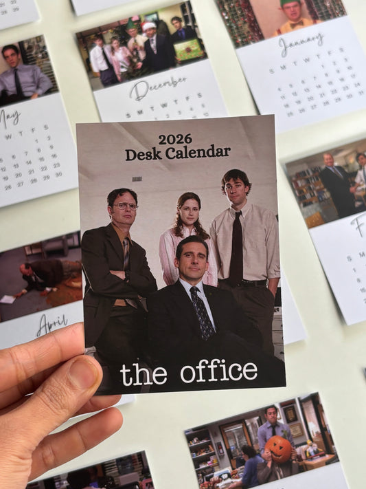 2026 THE OFFICE themed Desk Calendar (LIMITED EDITION)
