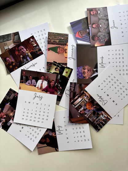 2026 THE OFFICE themed Desk Calendar (LIMITED EDITION)