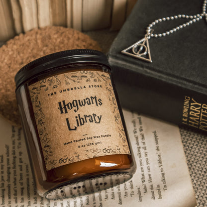 Hogwarts Library Scented Candle- Harry Potter Series