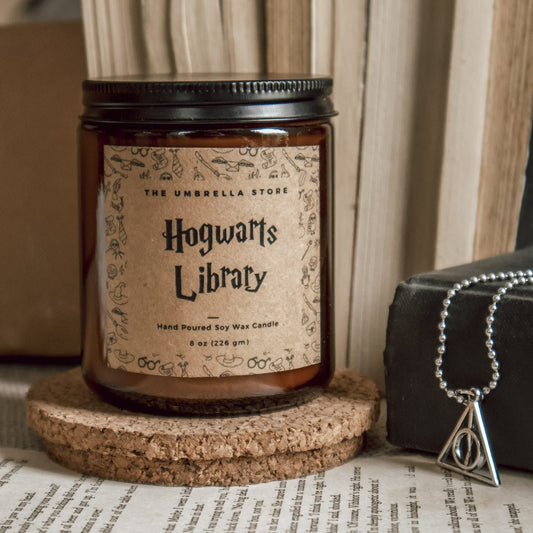Hogwarts Library Scented Candle- Harry Potter Series